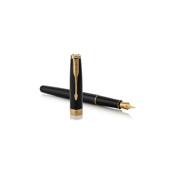 Lapicera Pluma Parker Sonnet Lacquered Black - Medium