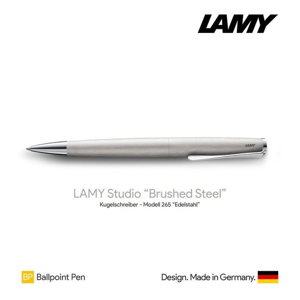 Lapicera Boligrafo Lamy Studio Brushed