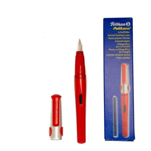 Lapicera Pluma Fuente Pelikan Pelikano - Rojo