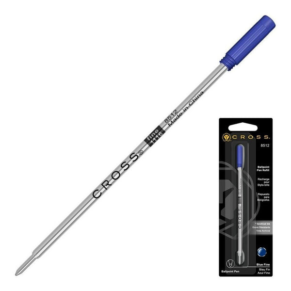 Set Tinta Repuesto Boligrafo Cross - Azul Fine - 8512