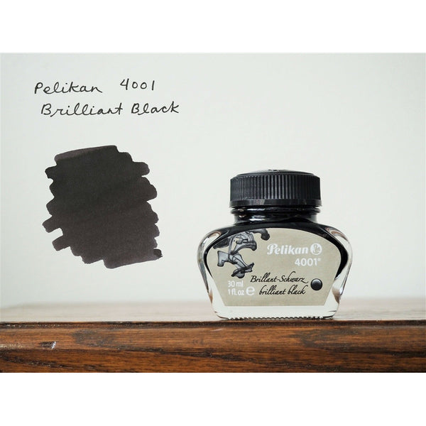 Tinta Para Pluma Fuente Pelikan 4001 - 30 Ml - Negro