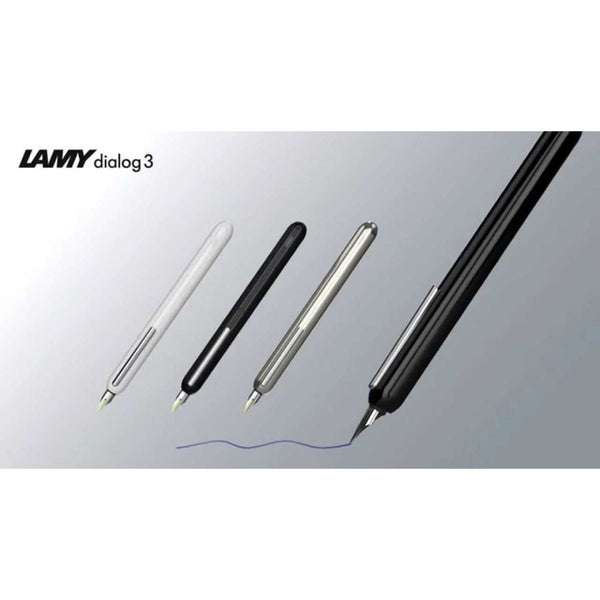 Lapicera Pluma Lamy Dialog 3 Black - Fine