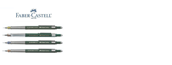 Lapicera Portaminas Faber-castell TK-Fine Green - 0.7 mm