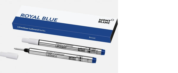 Tinta Set Repuesto Fineliner Legrand Montblanc (Broad) Royal Blue