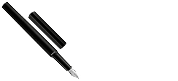 Lapicera Pluma Fuente Pelikan Ineo - Black Rock - Medium (M)