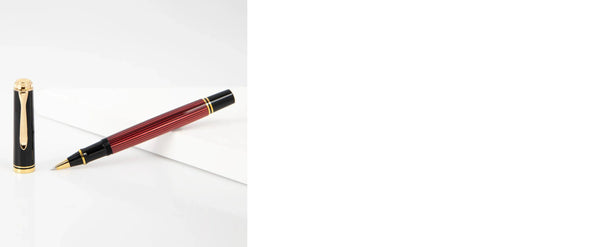 Lapicera Roller Pelikan Souveran R400 Red/Black