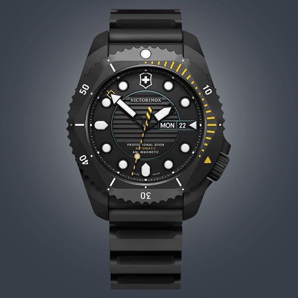 Reloj Victorinox Diver Pro AUTO Black Strap Black 43mm 241997