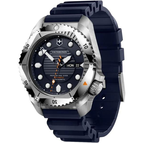 Reloj Victorinox Diver Pro AUTO Blue Strap Black 43mm 241995