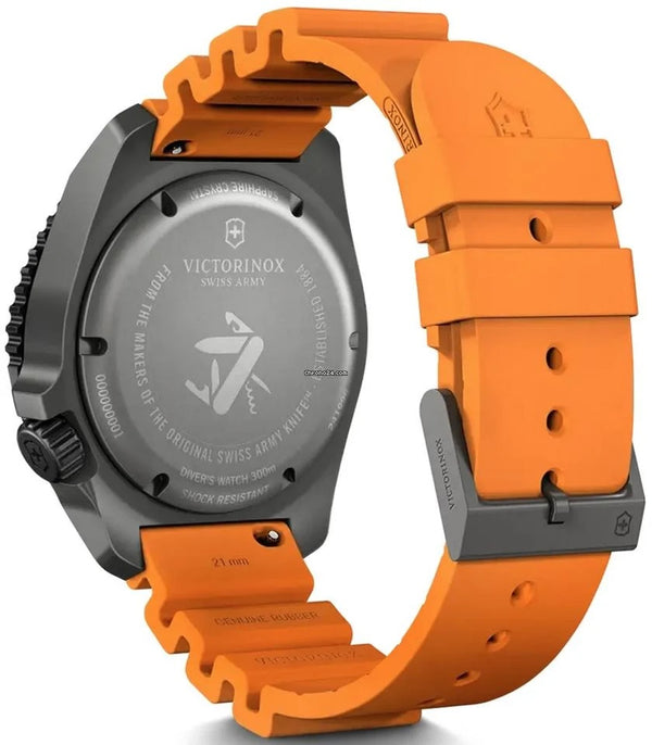 Reloj Victorinox Diver Pro AUTO Orange Strap Black 43mm 241996