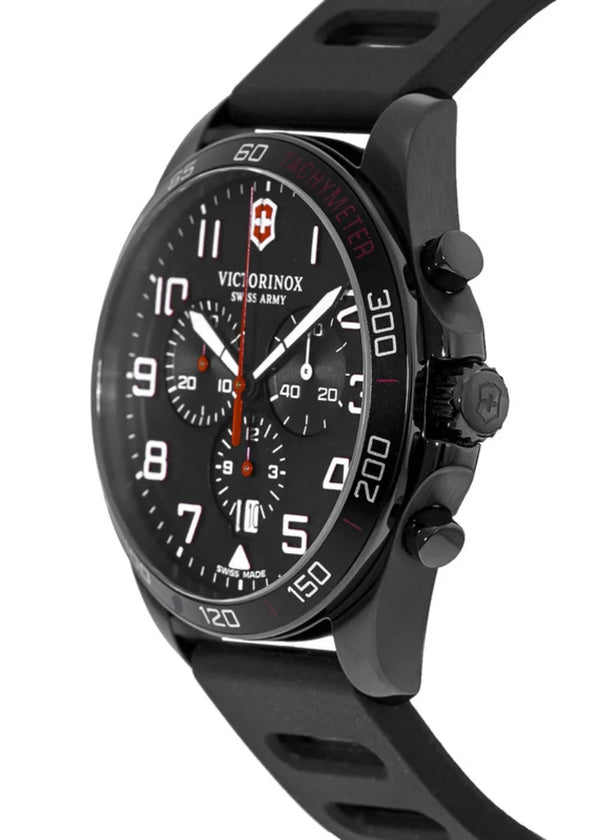 Reloj Victorinox Fieldforce Sport Chrono Black Strap Black 42mm 241889