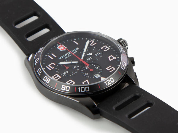 Reloj Victorinox Fieldforce Sport Chrono Black Strap Black 42mm 241889