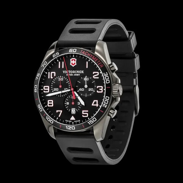 Reloj Victorinox Fieldforce Sport Chrono Black Strap Black 42mm 241889