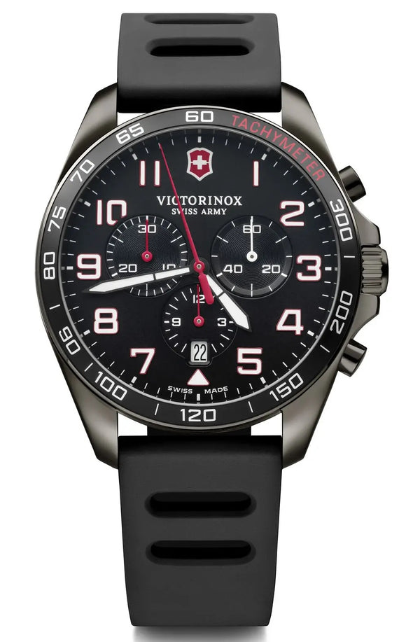 Reloj Victorinox Fieldforce Sport Chrono Black Strap Black 42mm 241889