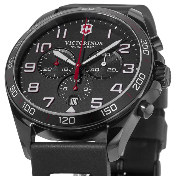 Reloj Victorinox Fieldforce Sport Chrono Black Strap Black 42mm 241889