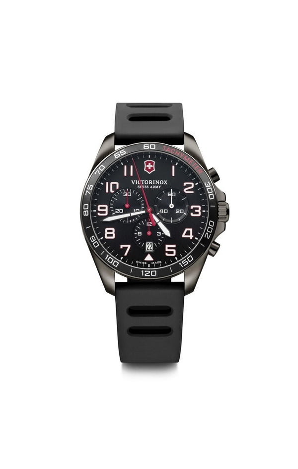 Reloj Victorinox Fieldforce Sport Chrono Black Strap Black 42mm 241889