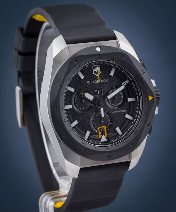 Reloj Victorinox INOX Chrono Carbon Black Strap Black 43mm 242011