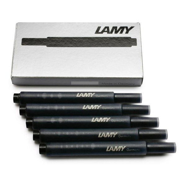 Tinta Pluma Fuente Lamy T10 - Cartridges Color Negro (5 Pcs)