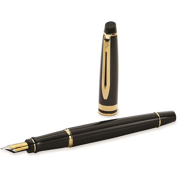 Lapicera Pluma Waterman Expert 3 Black Gt - Medium