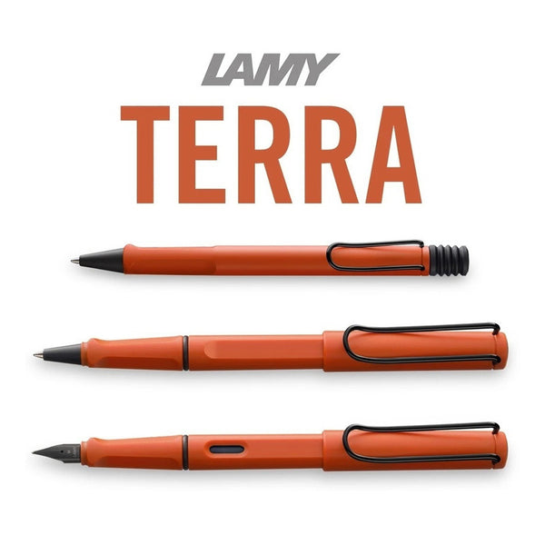 Lapicera Boligrafo Lamy Safari Terra Red