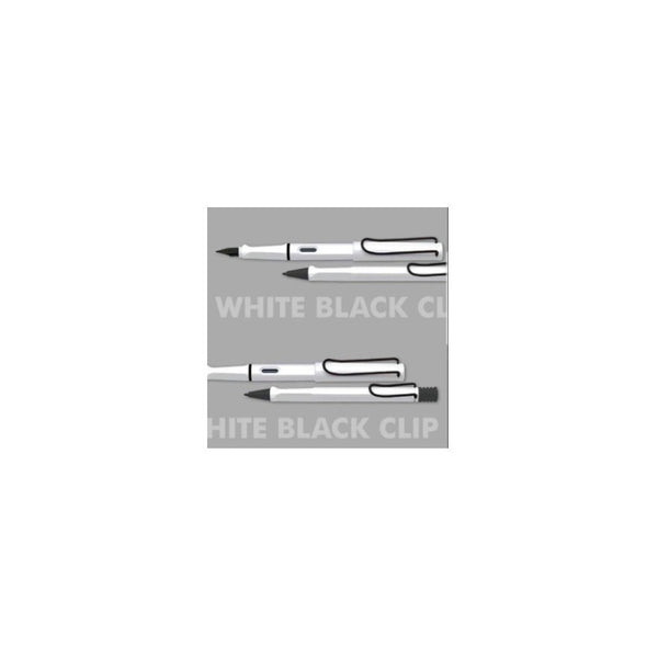 Lapicera Boligrafo Lamy Safari White & Black Special Edition