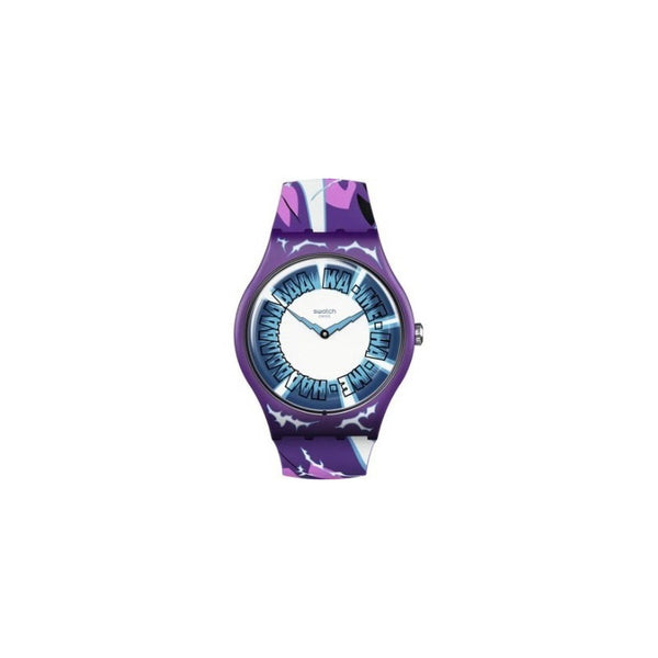 Reloj Swatch Dragon Ball Z Gohan X Swatch Suoz345