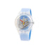 Reloj Swatch Clearly Blue Striped Suok156