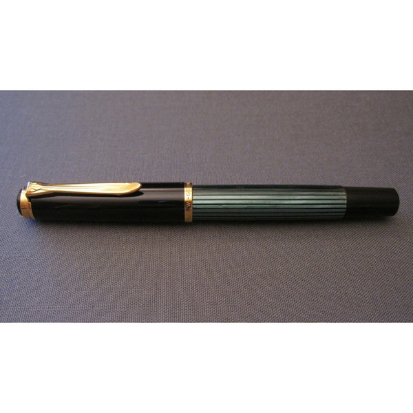 Lapicera Pluma Pelikan M400 Green/black - Medium