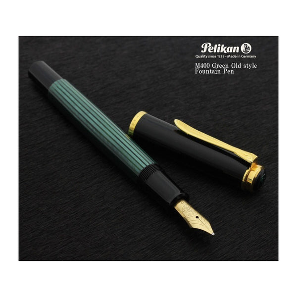 Lapicera Pluma Pelikan M400 Green/black - Medium