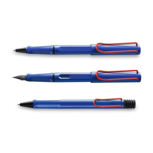 Lapicera Boligrafo Lamy Safari Blue & Red Special Edition