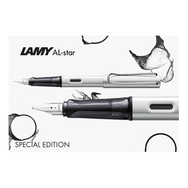 Lapicera Pluma Lamy - Al-star Whitesilver - Extra Fine