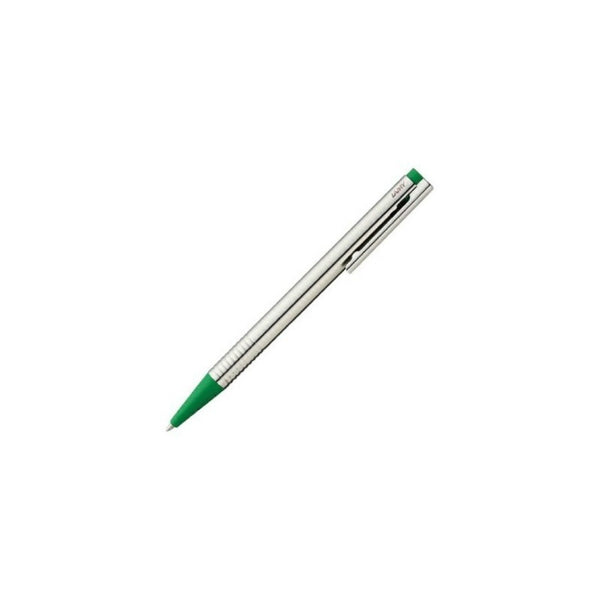 Lapicera Boligrafo Lamy Logo Stainless Steel Matt Green