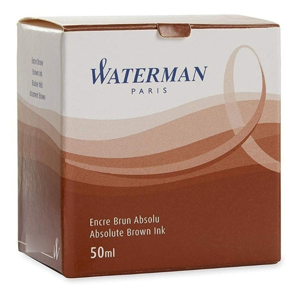 Tinta Pluma Fuente Waterman - 50 Ml - Absolute Brown