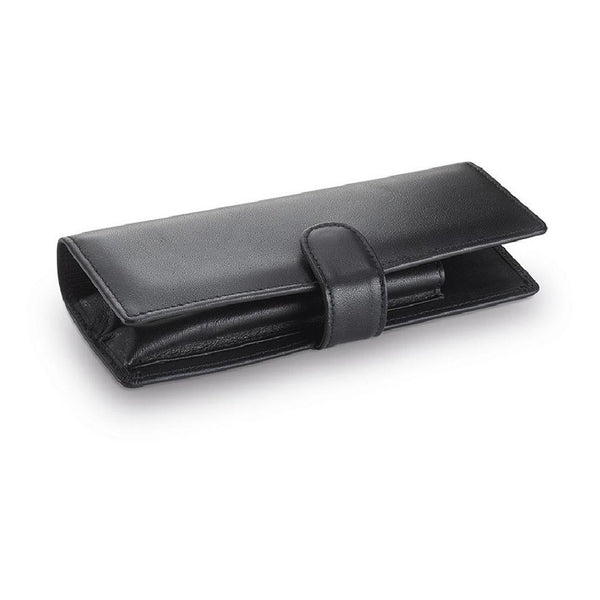 Lapicera Estuche Lamy Leather Folding Para 2 Lápices - Negro