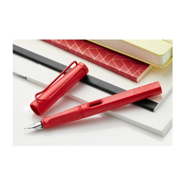 Lapicera Pluma Lamy Safari Strawberry - Extrafine (ef)