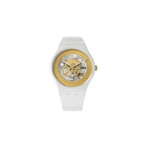 Reloj Swatch New Gent Bio-sourced Goldenrings White So29w107