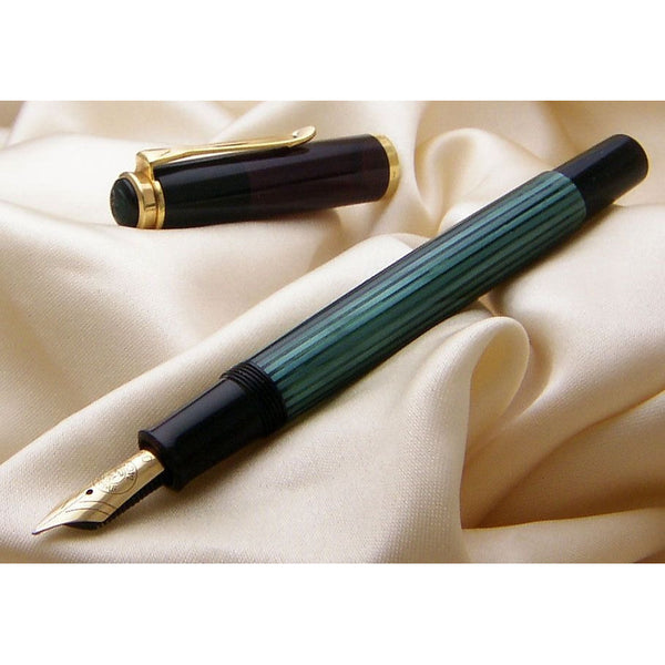 Lapicera Pluma Pelikan M400 Green/black - Medium