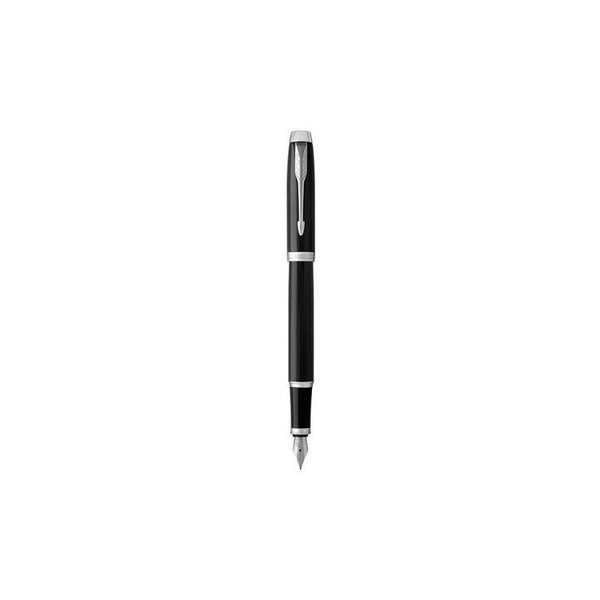 Lapicera Pluma Parker Im Black Chrome - Medium