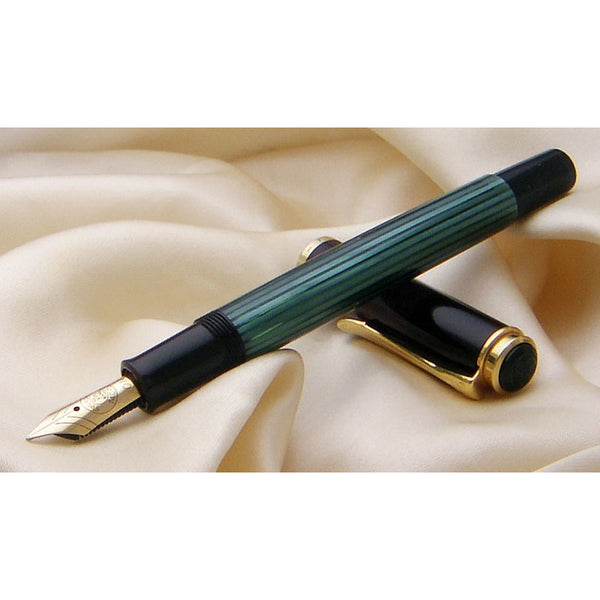 Lapicera Pluma Pelikan M400 Green/black - Medium