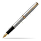 Lapicera Pluma Parker Sonnet Stainless Steel Gt - Medium