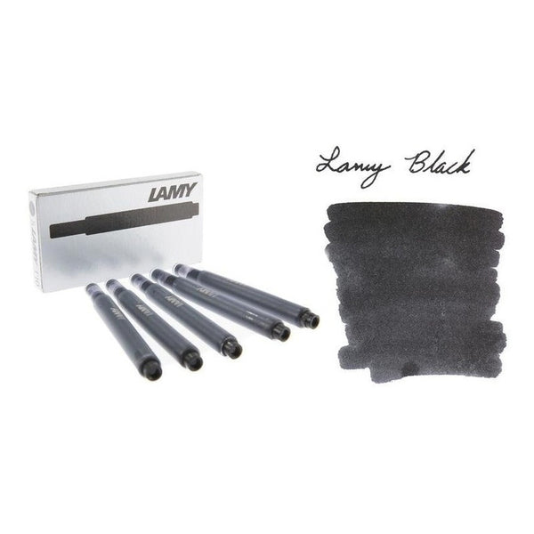 Tinta Pluma Fuente Lamy T10 - Cartridges Color Negro (5 Pcs)